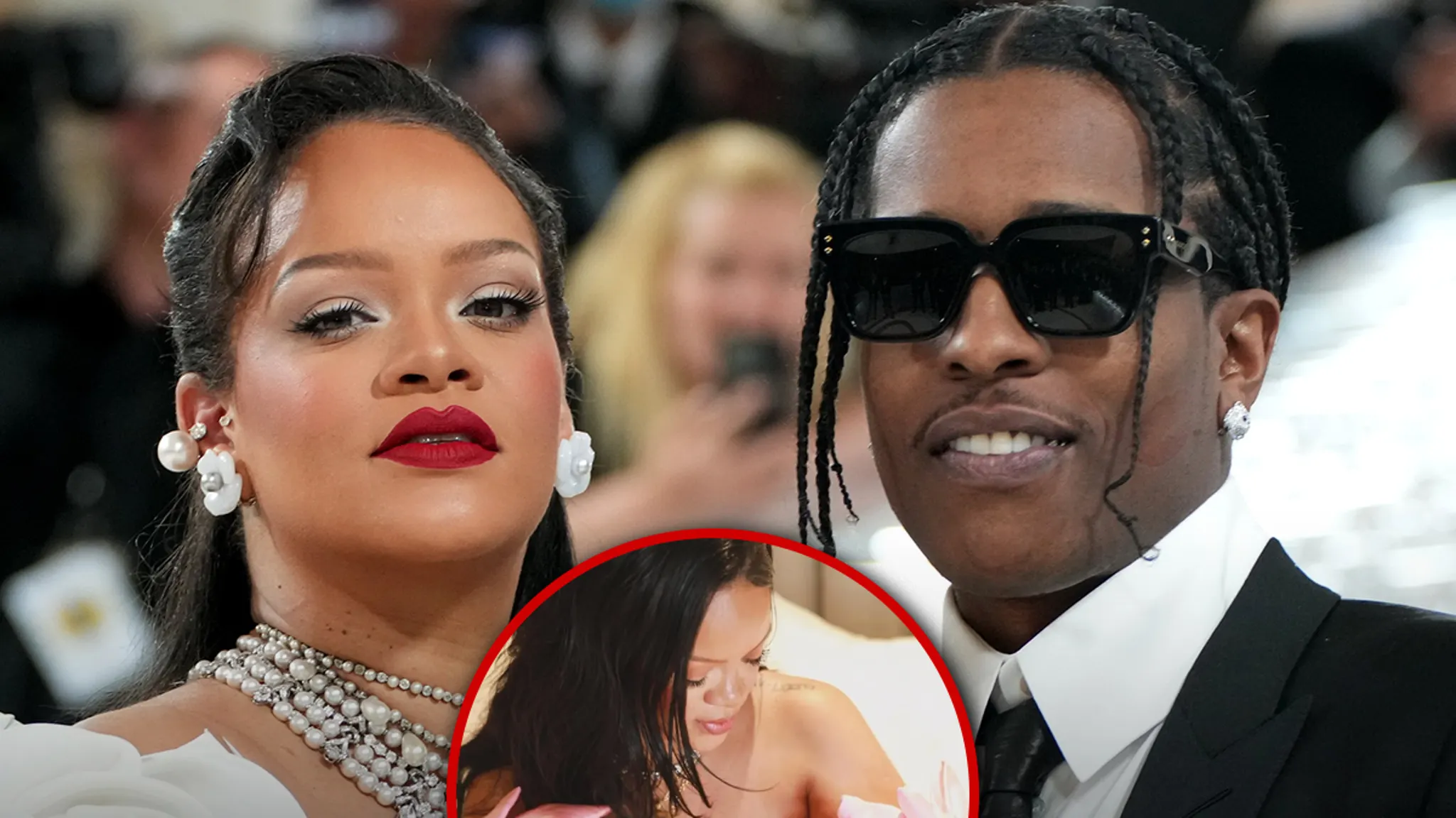 Featured image for Rihanna and A$AP Rocky Welcome Their Third Child in Los Angeles