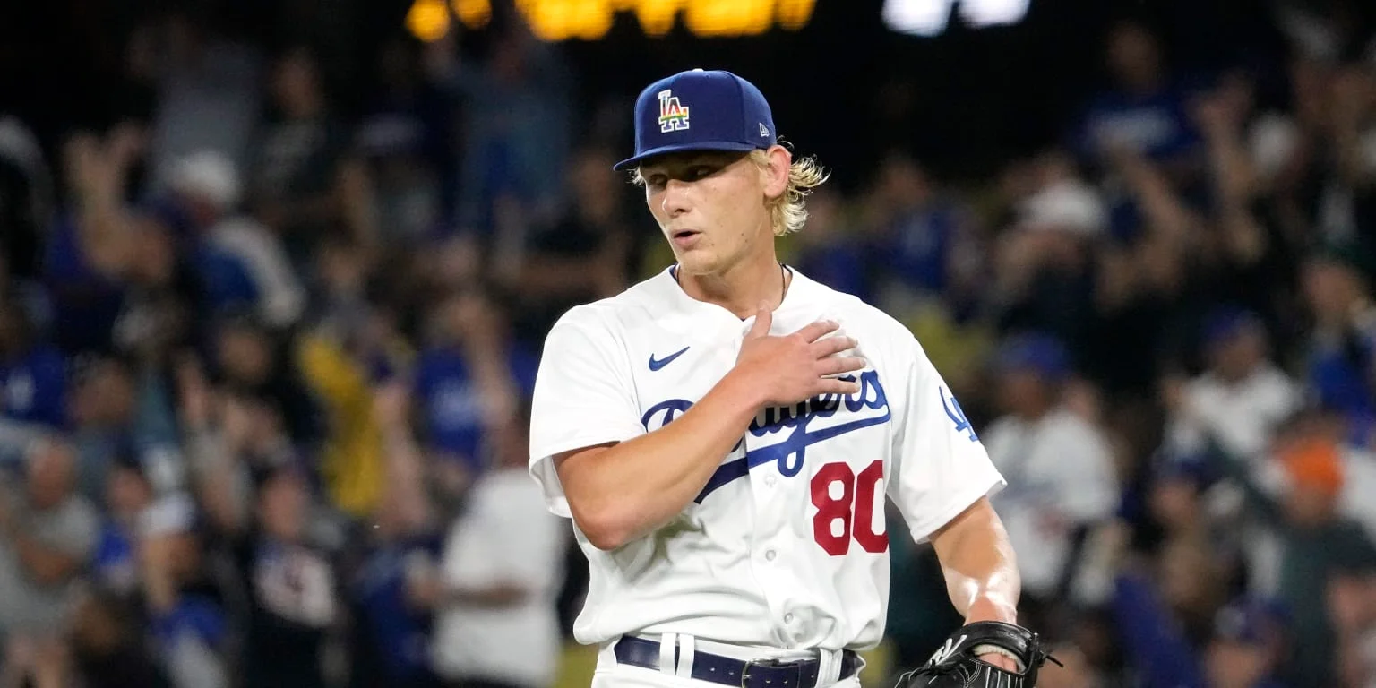 "Emmet Sheehan's Impressive Debut Overshadowed by Dodgers' Loss to Giants"