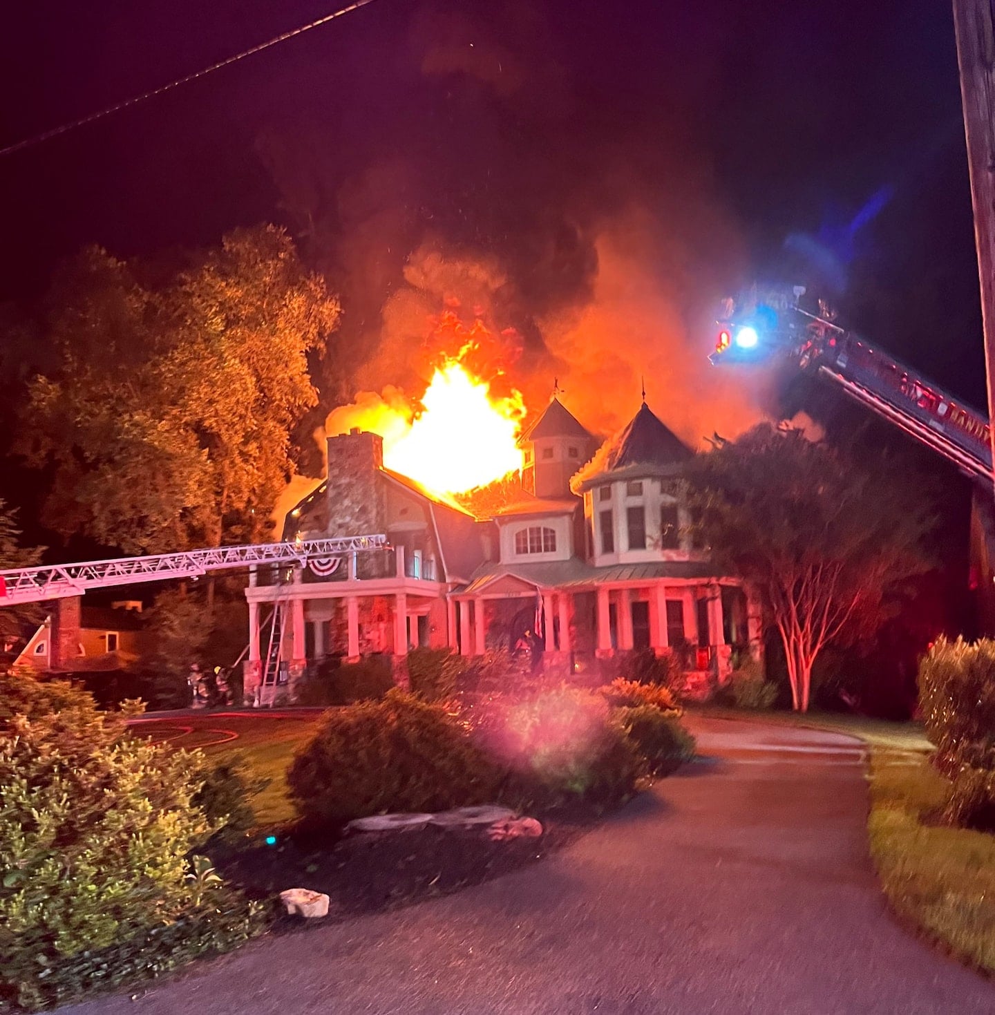 Featured image for Fireworks Ignite Rockville House Fire, Authorities Confirm