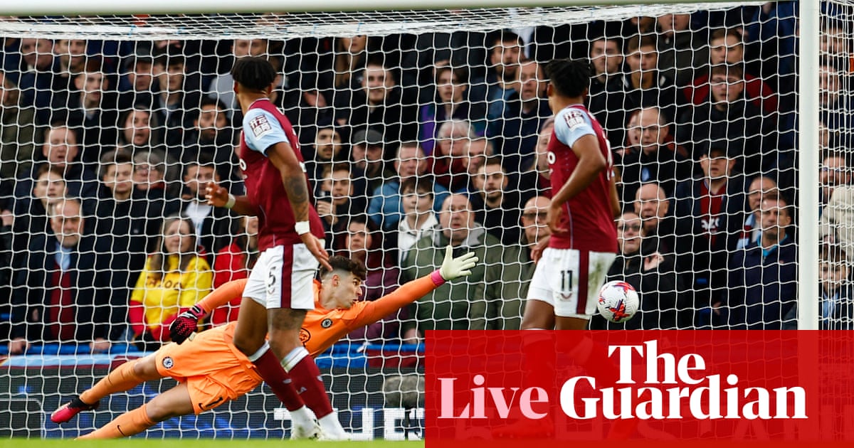 Aston Villa stun Chelsea with 2-0 victory in Premier League clash.