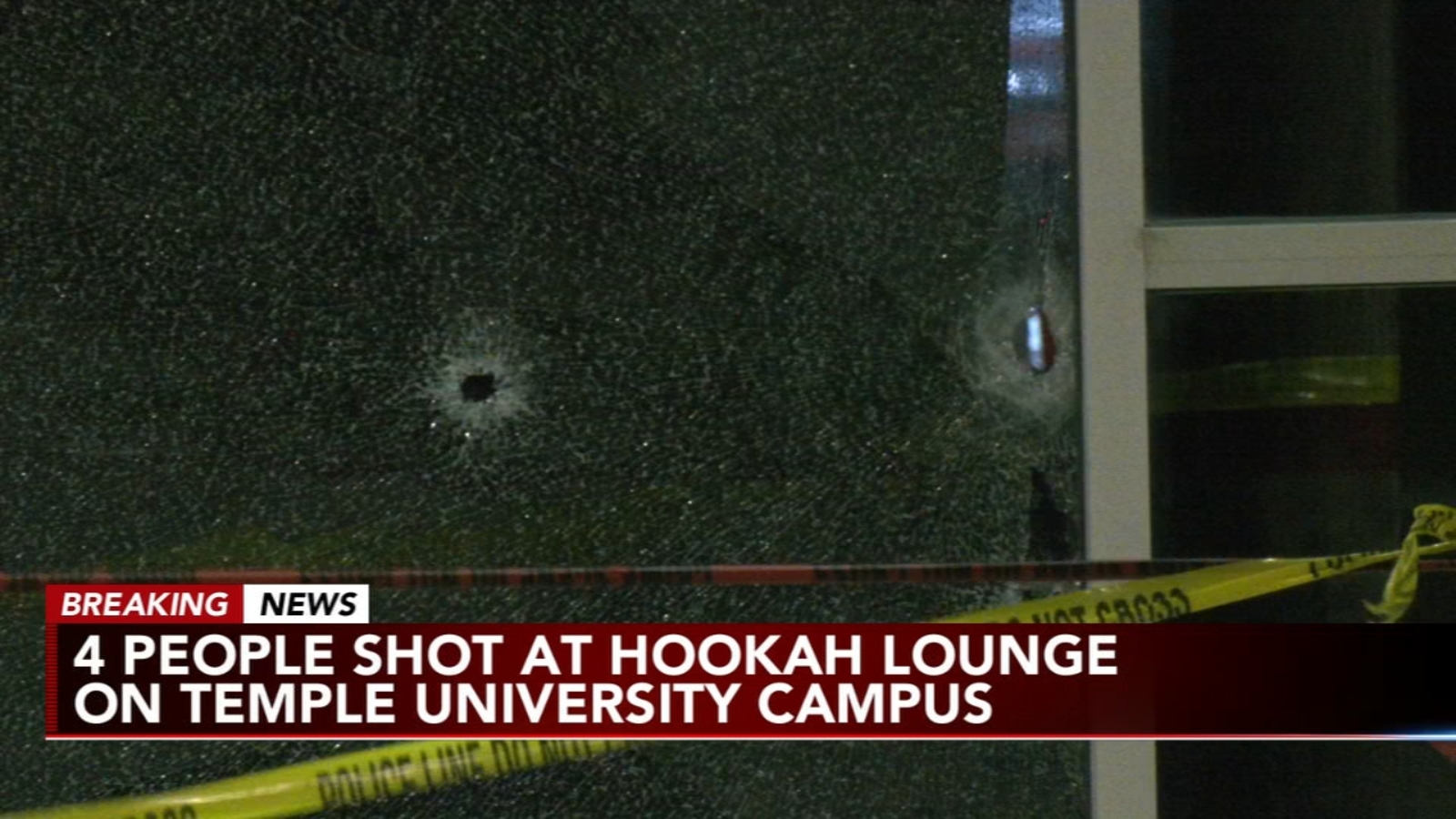 Temple University Football Field Scene of Quadruple Shooting
