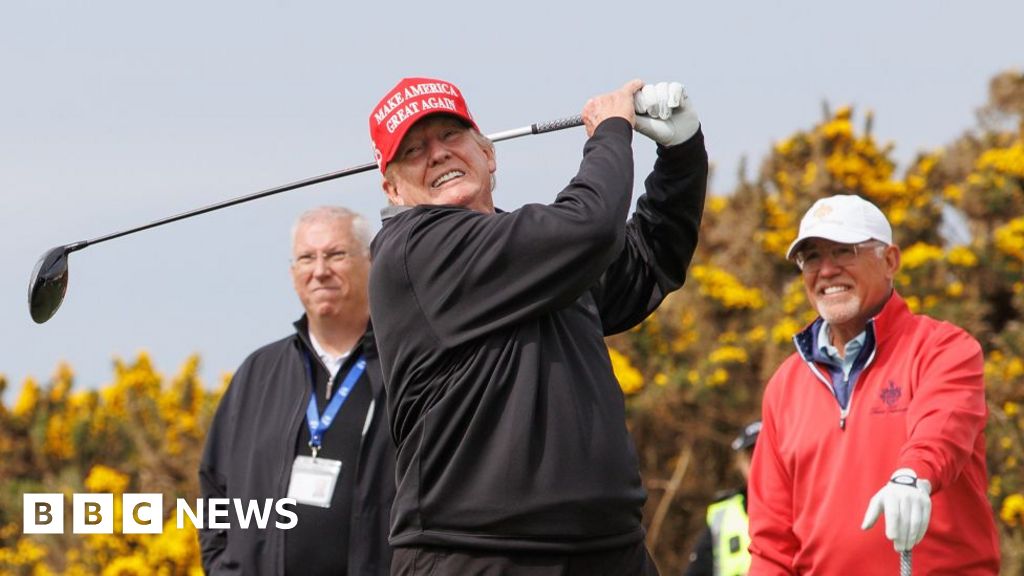 Trump's Scotland Trip Blurs Politics, Business, and Golf
