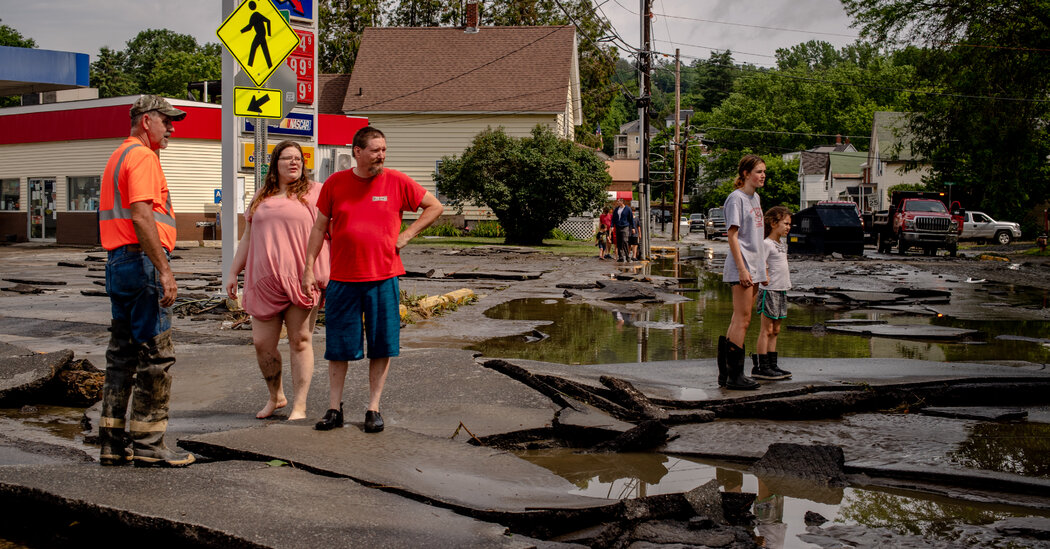 Vermont's Devastating Floods: A Town Swallowed by Massive Waters