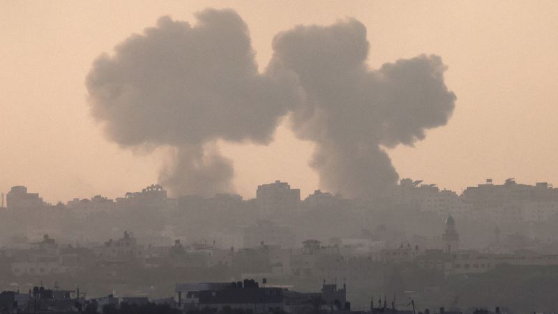 "Israel's Intensifying Strikes in Gaza Fuel Humanitarian Crisis and Mounting Death Toll"