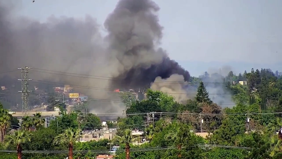 Multiple Fires Displace Families and Destroy Structures in Fresno