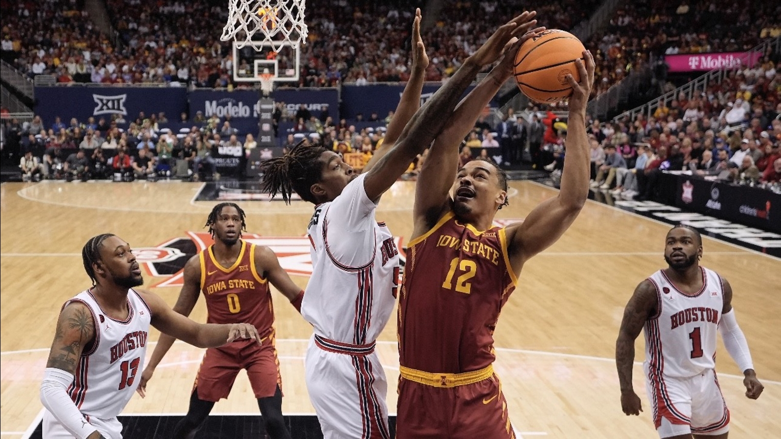 Featured image for "Iowa State Dominates No. 1 Houston to Claim Big 12 Tournament Title"