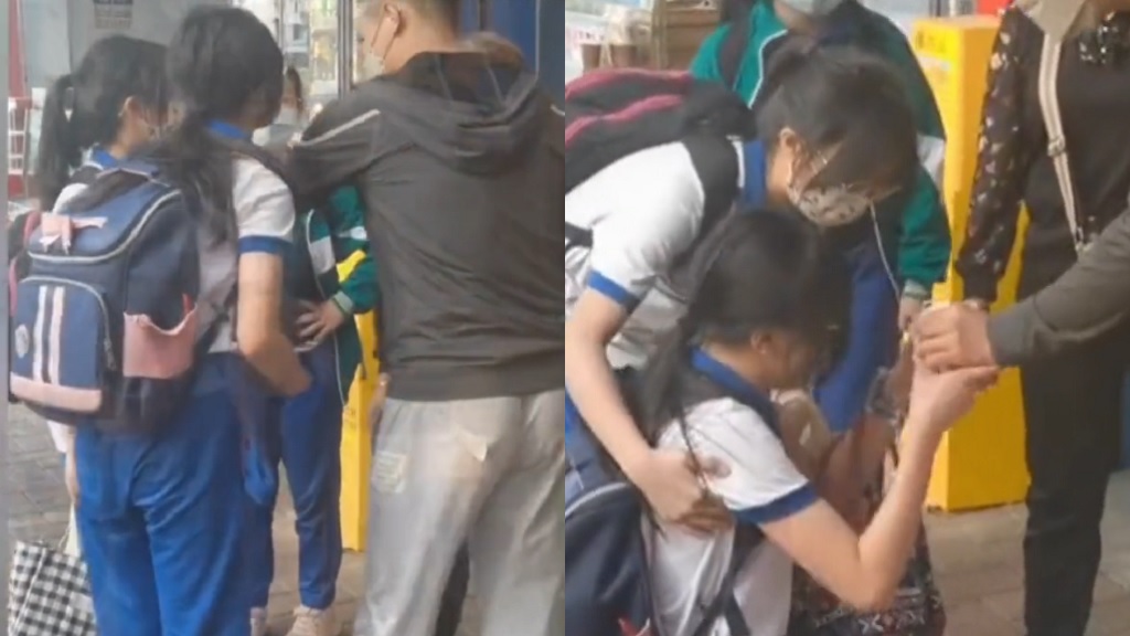 Featured image for Heartbreaking video captures woman's refusal to return dropped money to young girl.