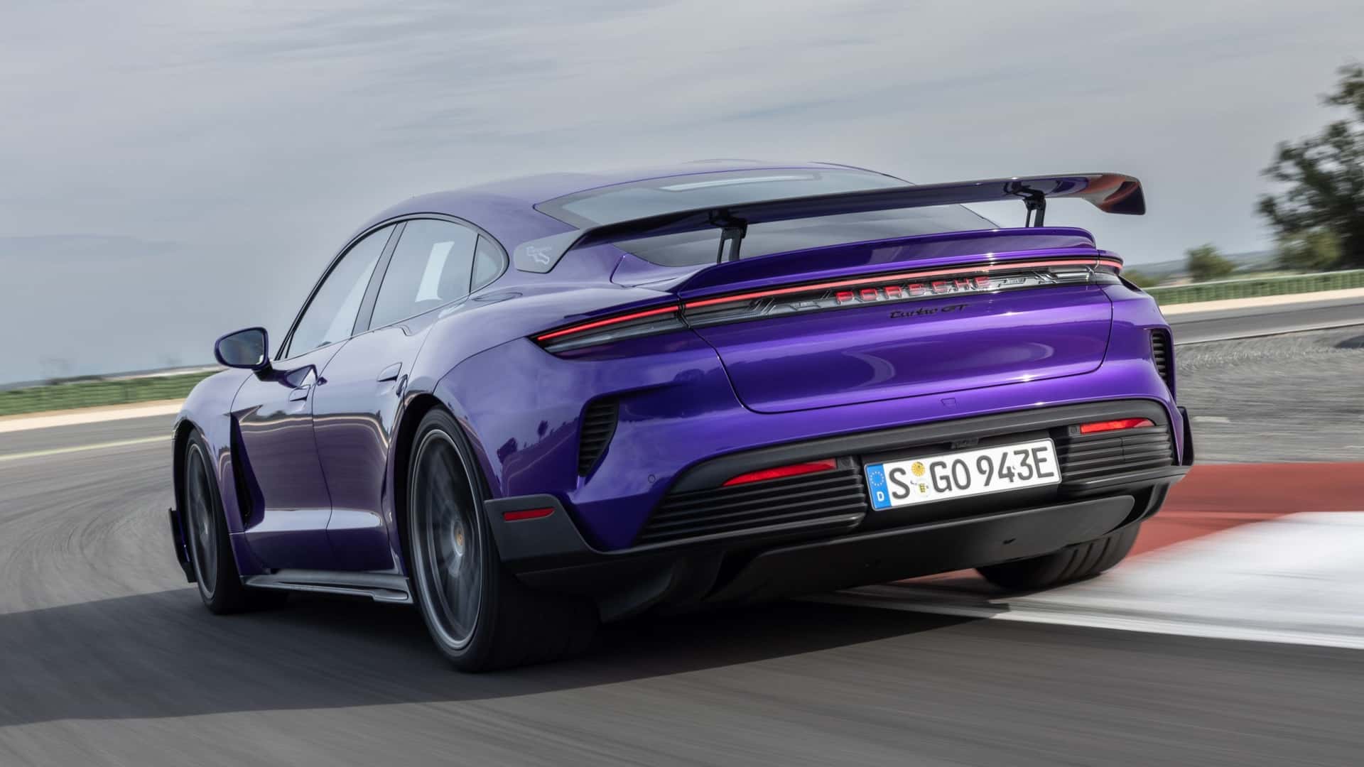 Featured image for "Electrifying Performance: The 2025 Porsche Taycan Turbo GT Dominates the Track"