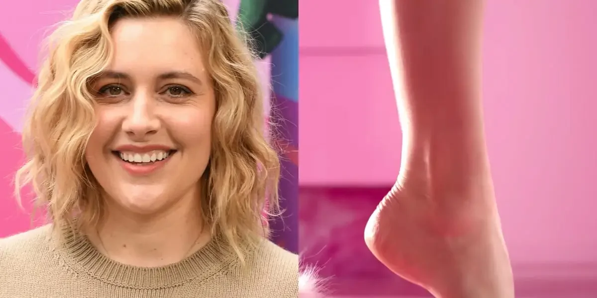 Featured image for Greta Gerwig's Stance on CGI and Barbie's Cast Feet