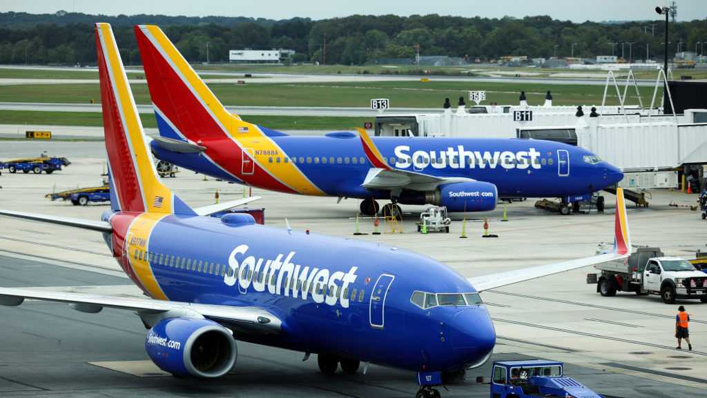 Southwest Airlines experiences nationwide flight ground stop due to technology issues.