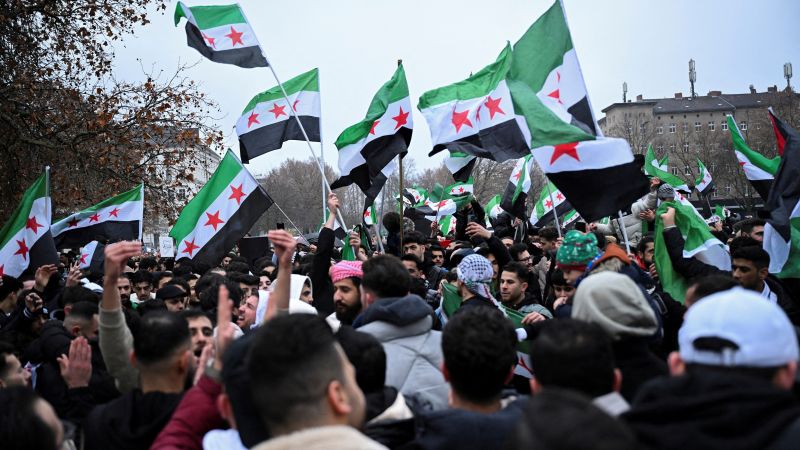 Syrian Rebel Leader Calls for Peaceful Celebrations Amid Power Shift