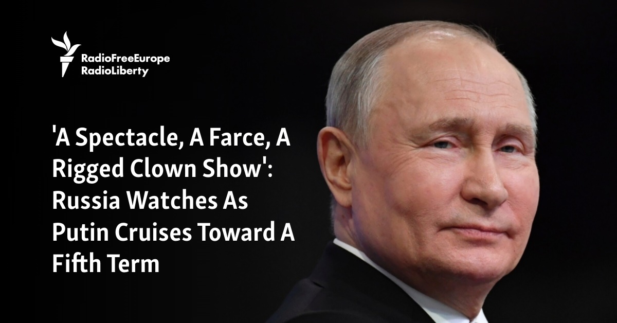 "Putin's Fifth Term: A Rigged Clown Show or a Confident Victory?"