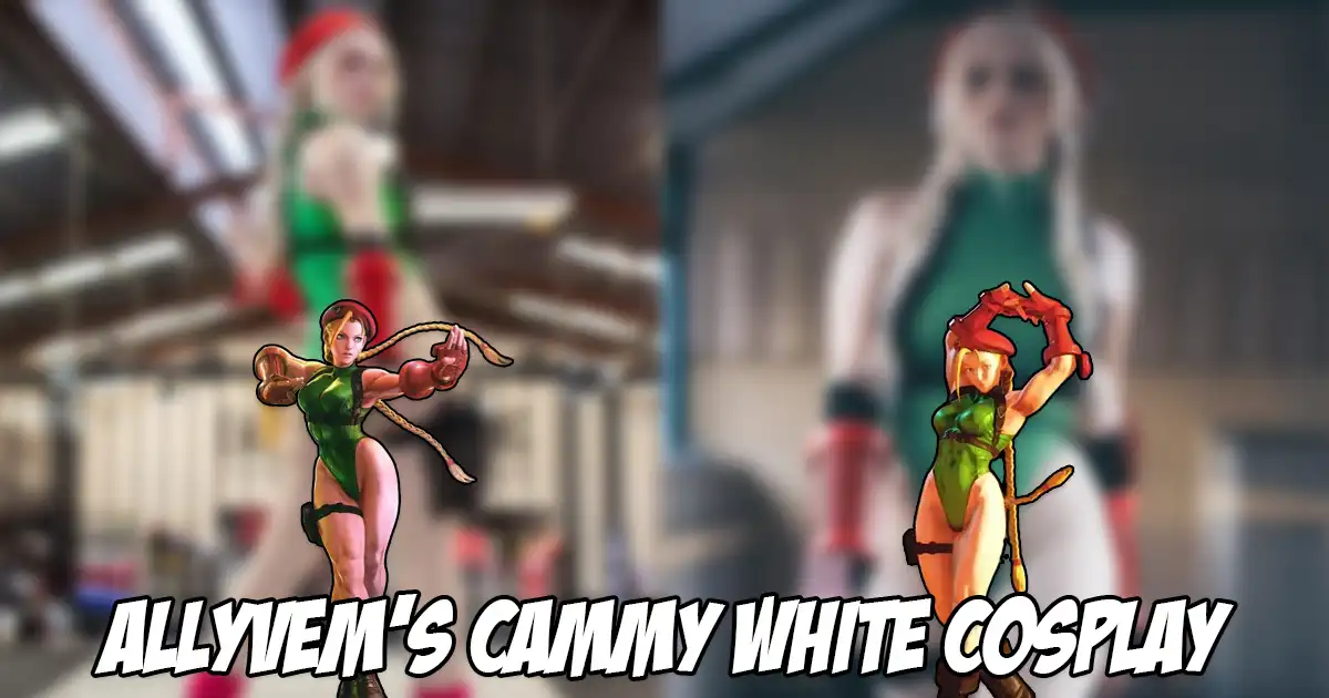 "Allyvem's Daring Cammy White Cosplay Poses"