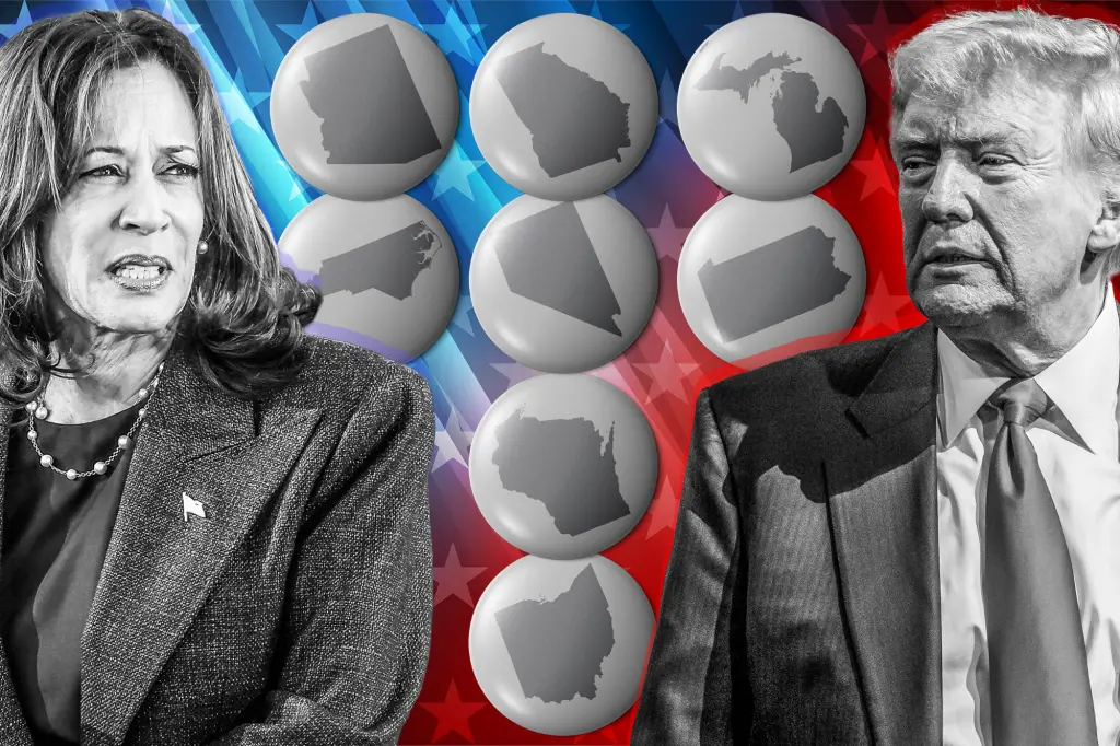 Key Swing States and Shifting Counties in the 2024 Election