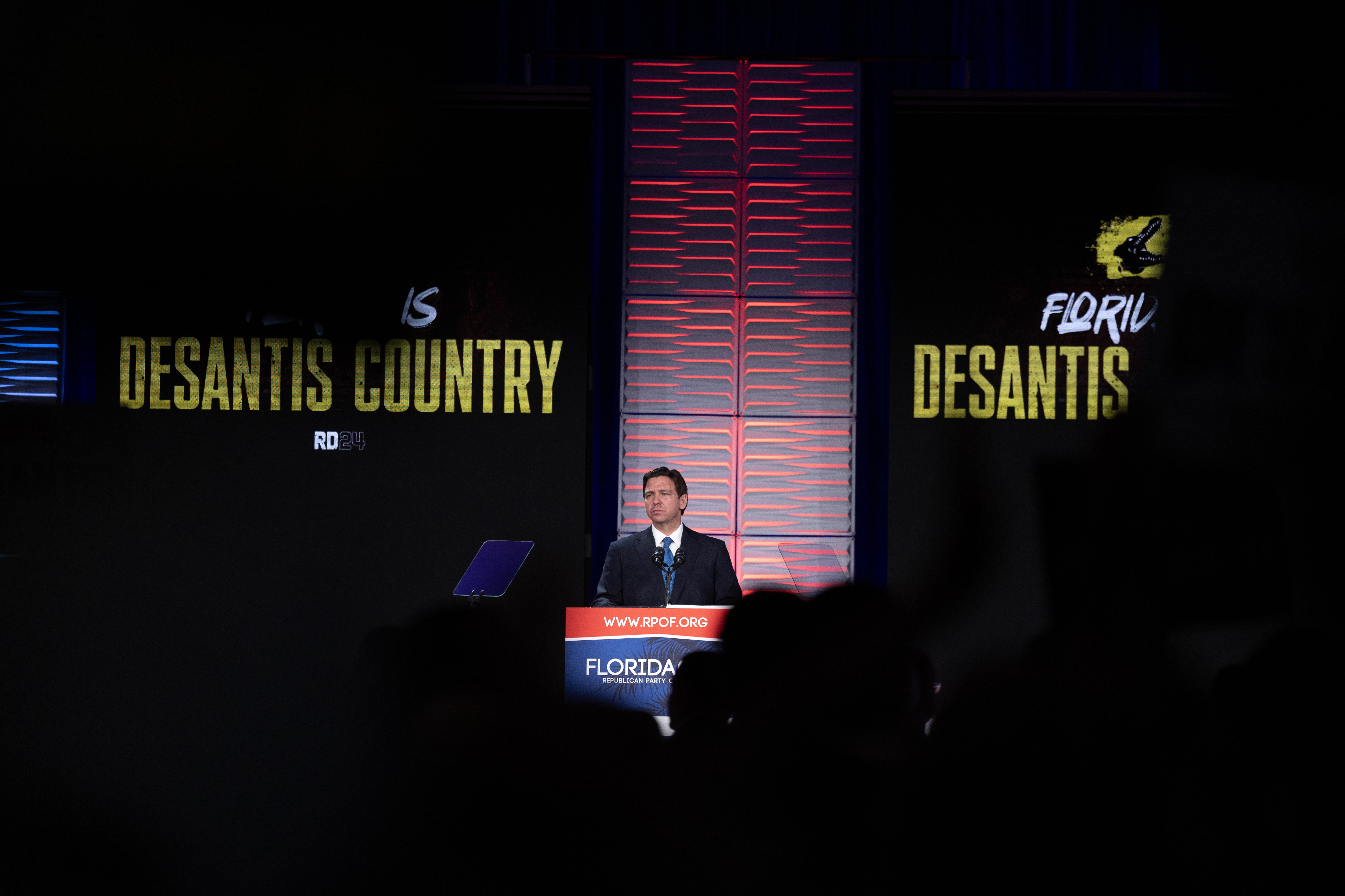 "Trump steals the spotlight from DeSantis on his own turf"