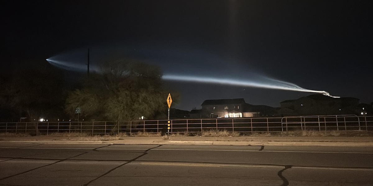 Featured image for "SpaceX's Spectacular Starlink Satellite Launch Lights Up Southern California Sky"