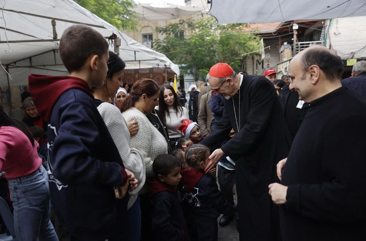 Featured image for Cardinal Pizzaballa Visits Gaza Parish Ahead of Christmas