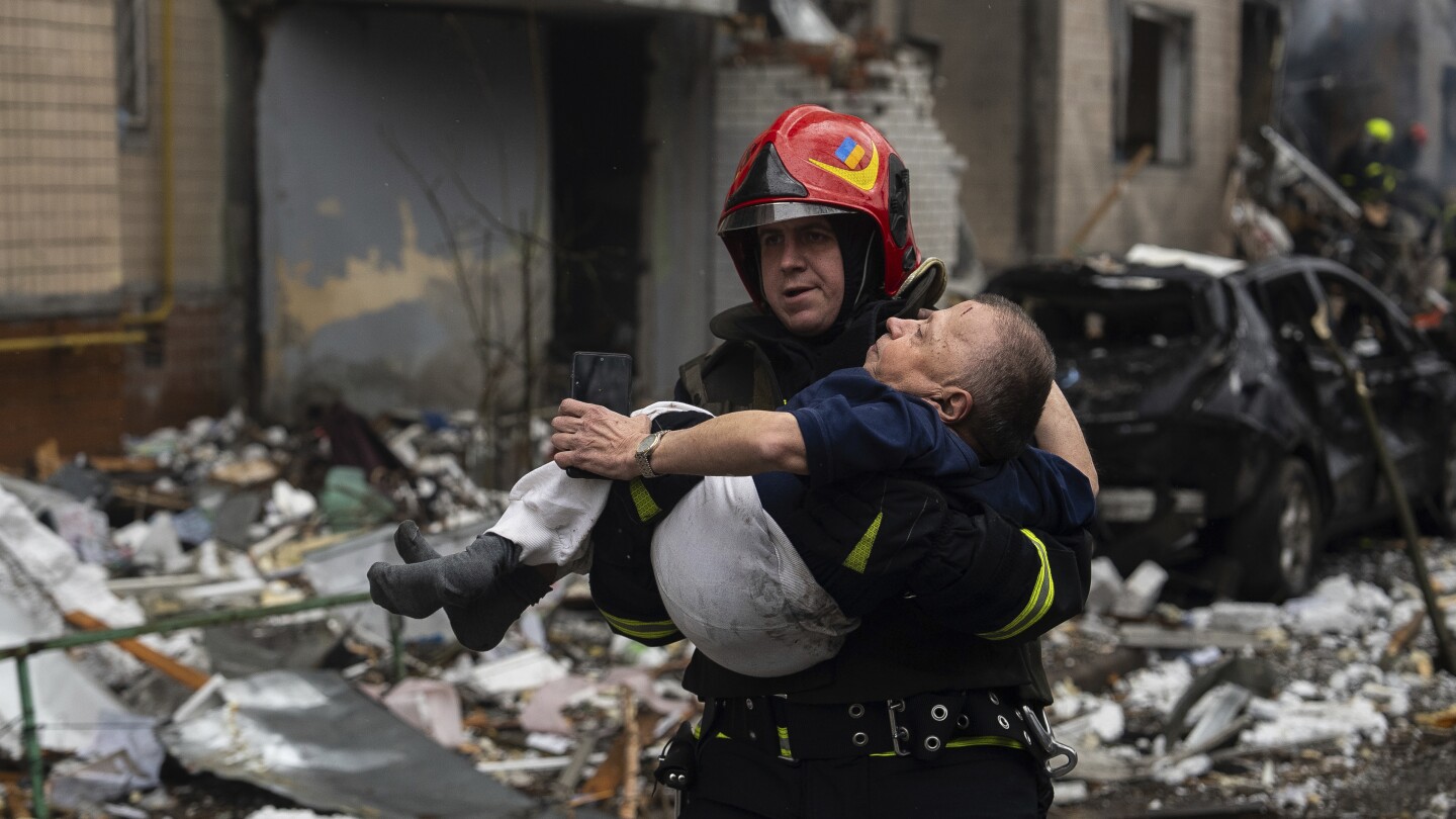 Featured image for "Deadly Missile Strikes Escalate in Ukraine as Russia Intensifies Assault on Kyiv and Kharkiv"