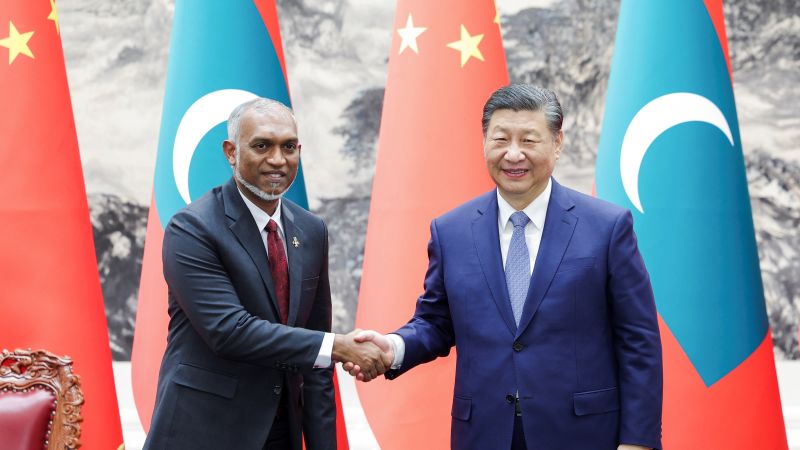 Featured image for "Maldives' Defense Shift: Signing China Military Pact and Expelling Indian Troops"