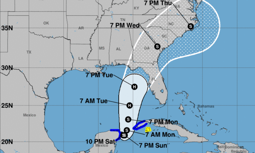 Florida's Gulf Coast Braces for Potential Hurricane as State of Emergency Declared