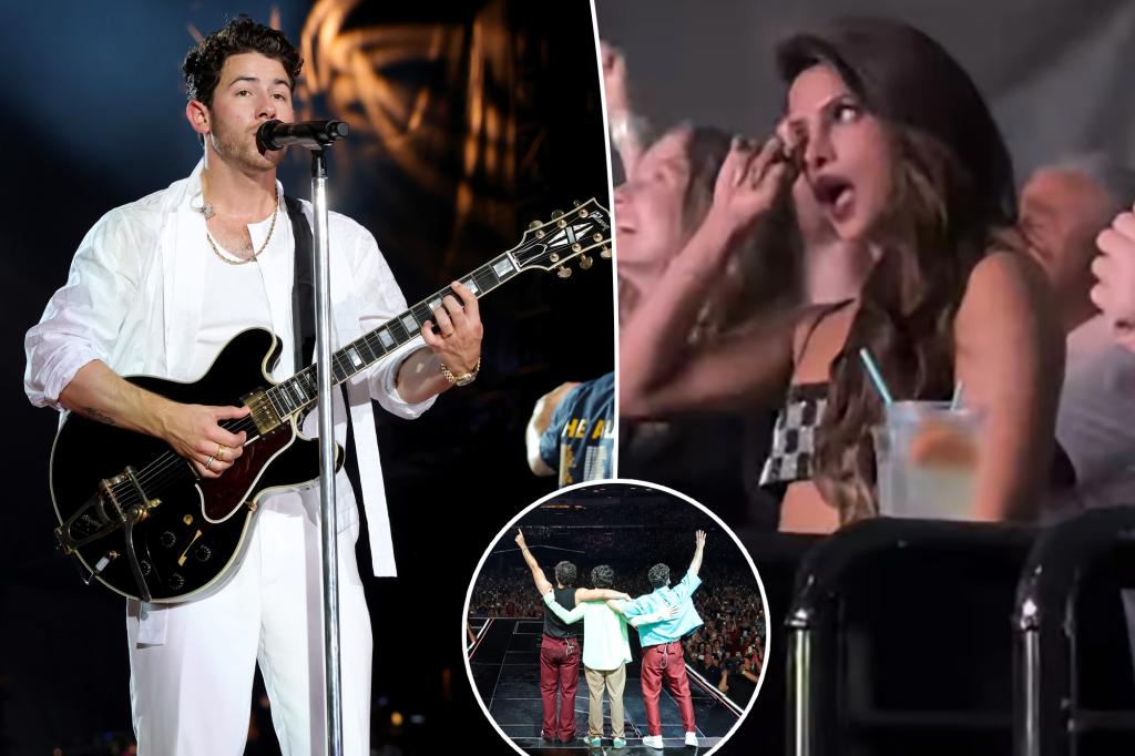 "Emotional Priyanka Chopra Supports Husband Nick Jonas at Jonas Brothers Tour"