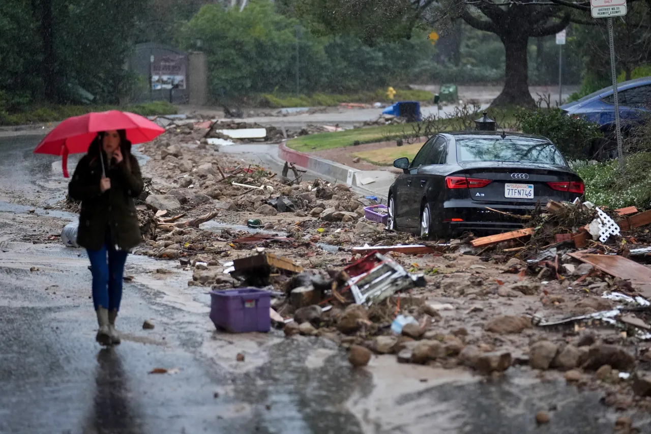 "Extreme Weather: From Soaked Southern California to Tornado Warnings and Deadly Winter Storms"