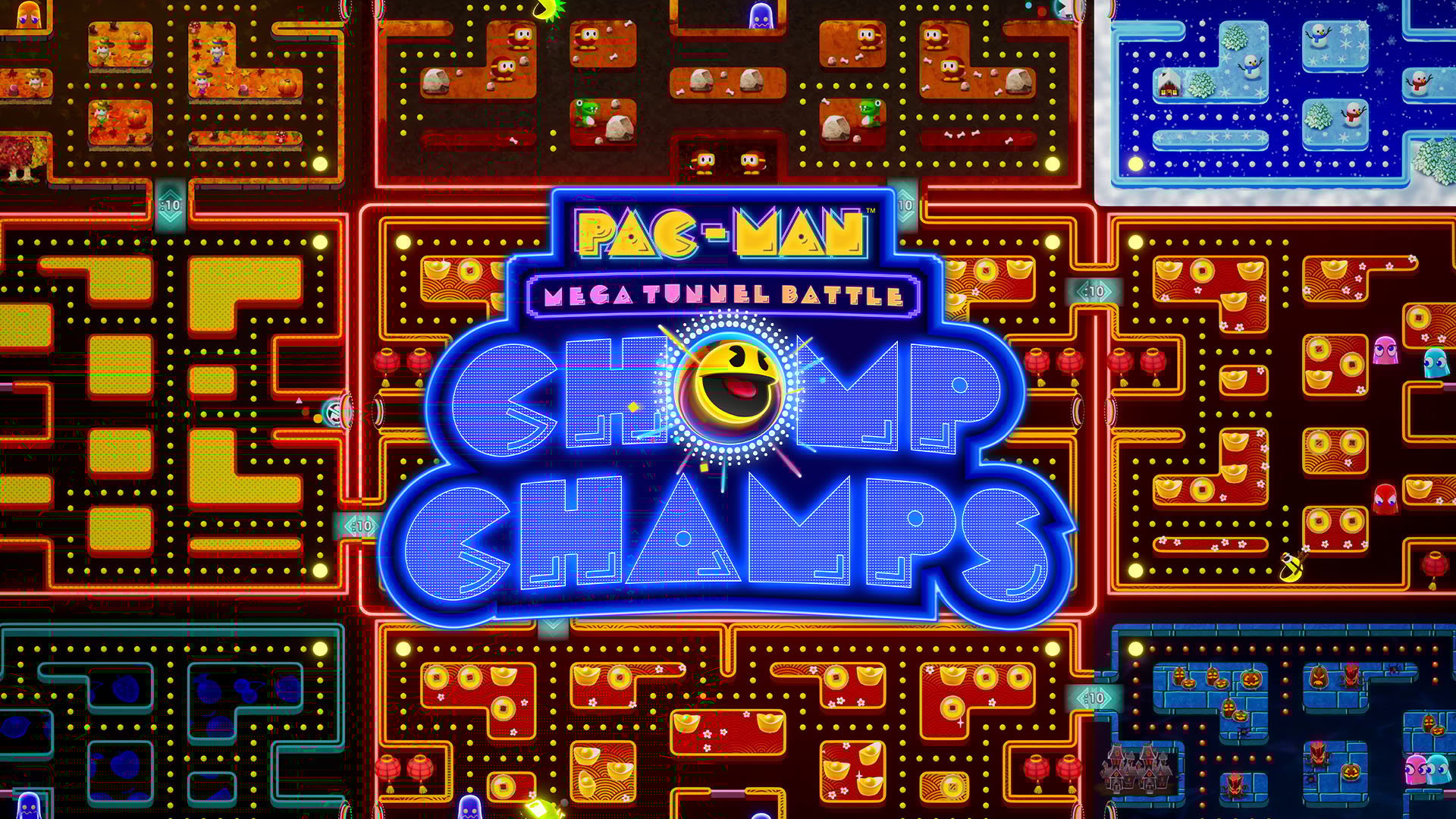 "PAC-MAN Mega Tunnel Battle: Chomp Champs Launches May 9 for Arcade Fans"