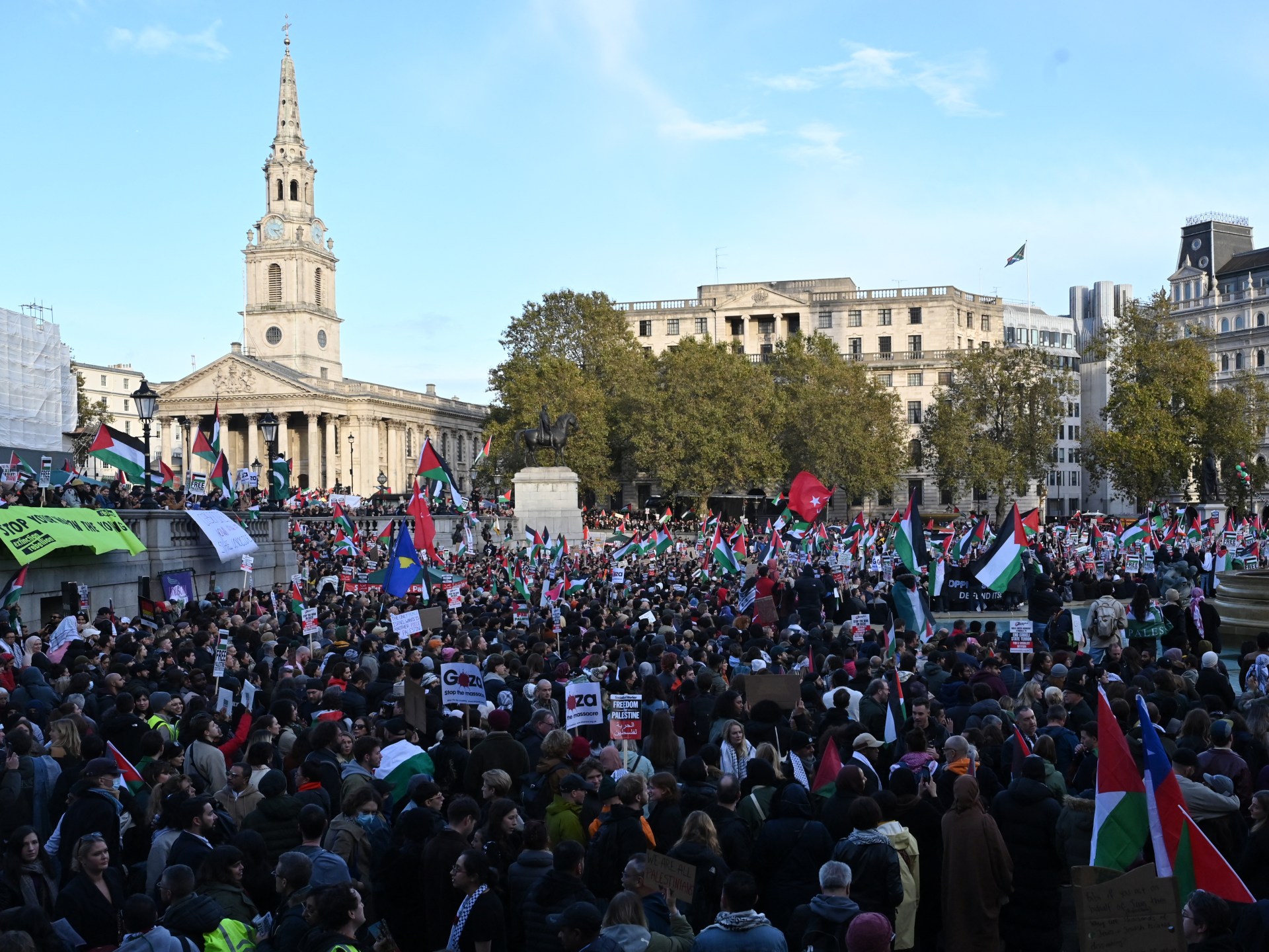 Global Demonstrations Demand Immediate Ceasefire in Gaza