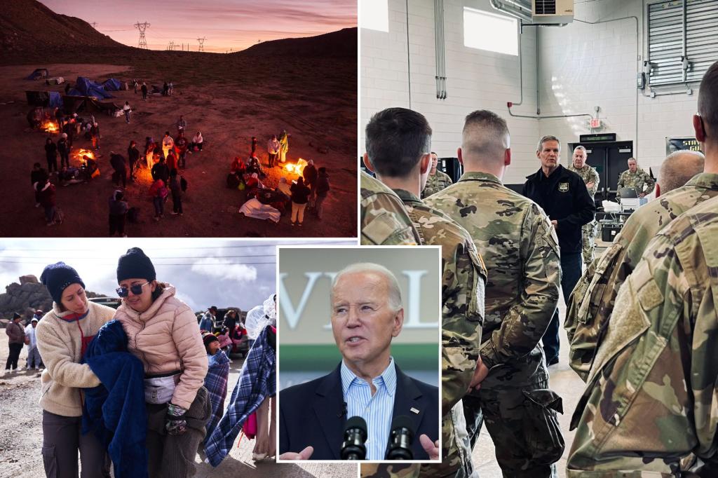 "Tennessee Governor Deploys National Guard to Secure US Southern Border Amid Biden Administration's Inaction"