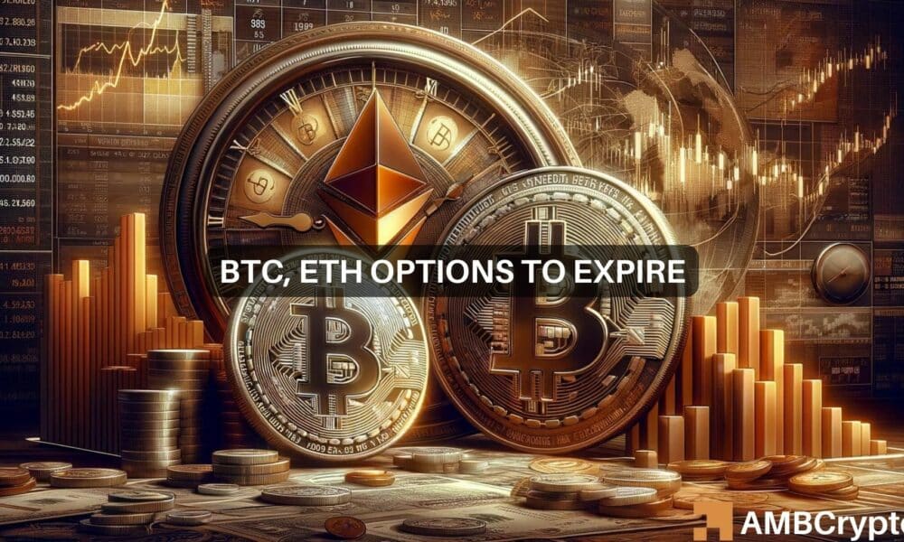 Featured image for Massive Bitcoin and Ethereum Options Expiry Set to Shake Markets