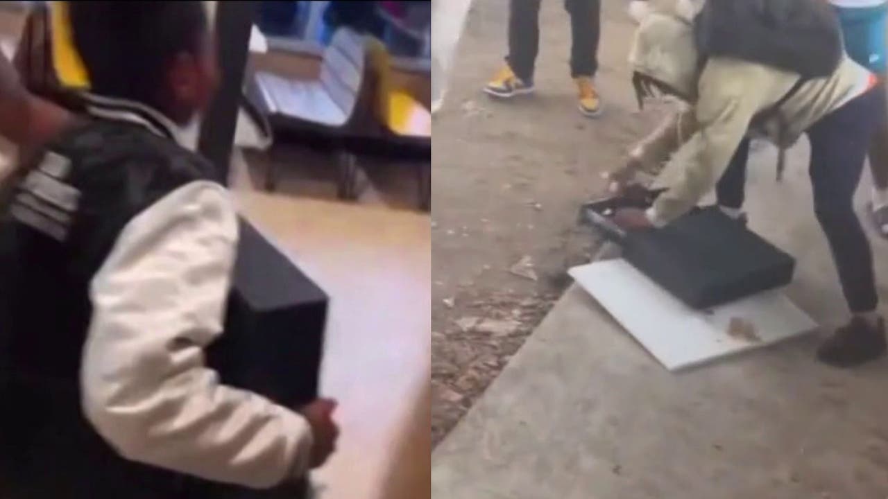 Arrests made after McDonald's looted in South Los Angeles.