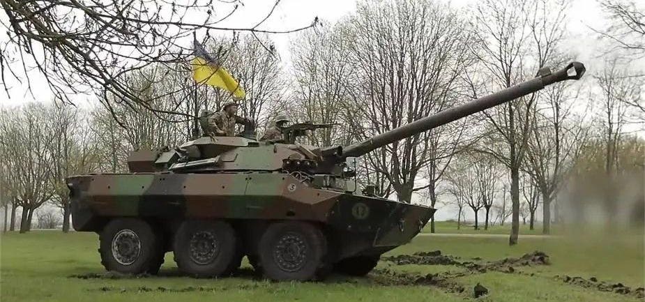 Ukrainian Marine Corps' AMX-10RC Recon Vehicles Prove Ineffective Against Russian Defenses.