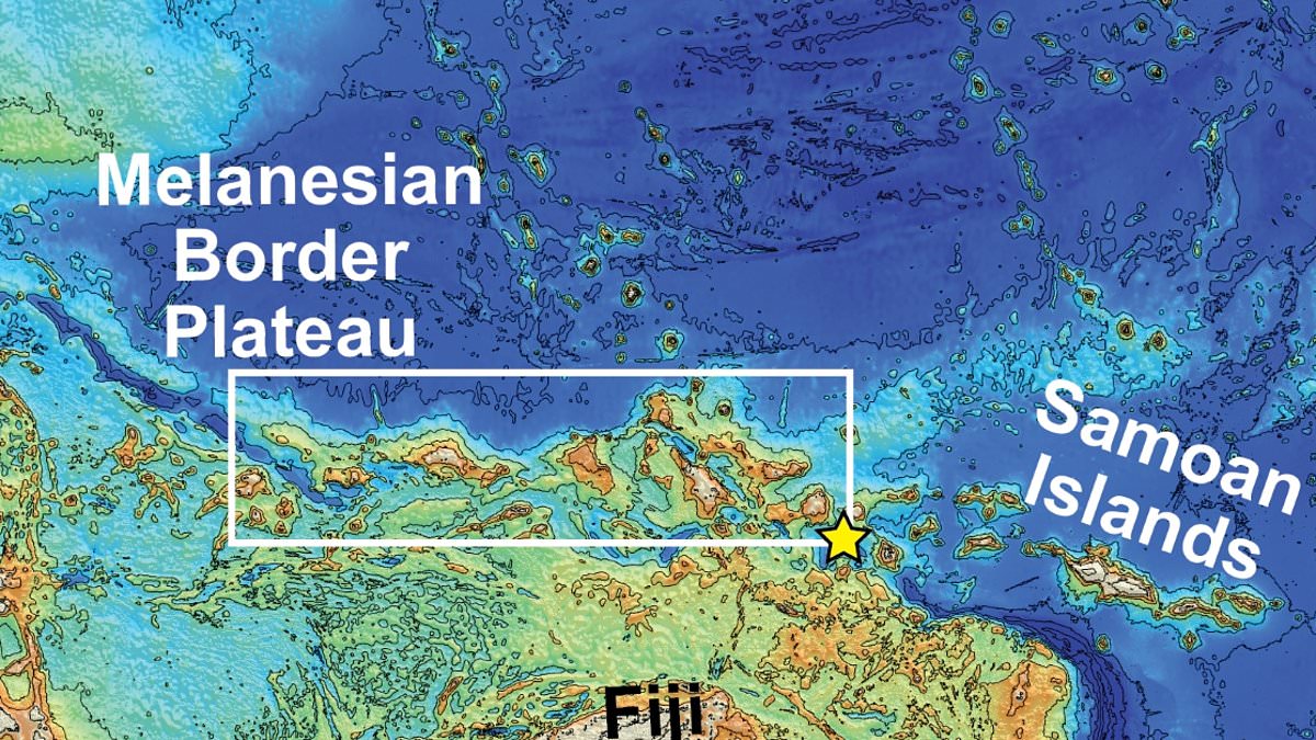 Featured image for "Massive Dinosaur-Era Volcanic Superstructure Discovered in Pacific Ocean"