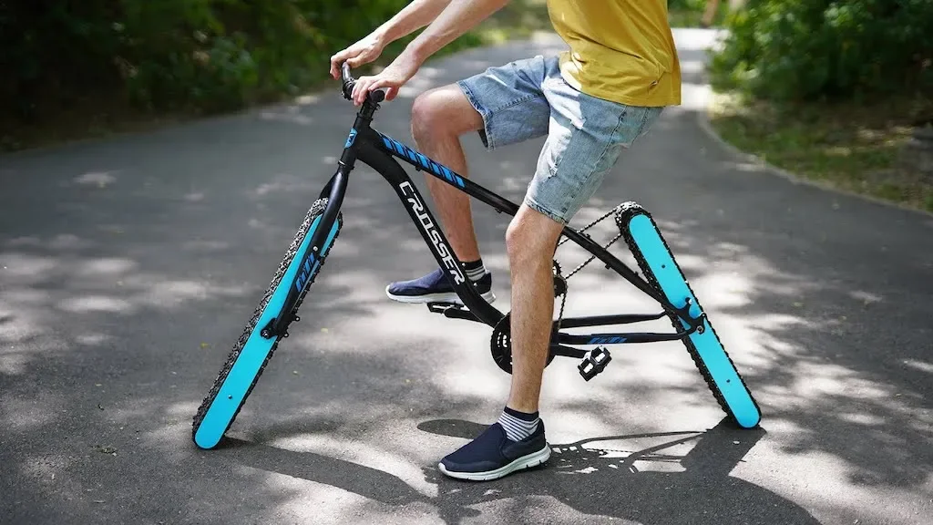 Innovative Engineer Designs Wheel-Free Bike.