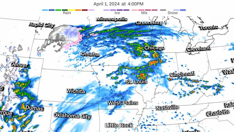 "Severe April Storm Threatens 50 Million Americans with Tornadoes and Damaging Winds"