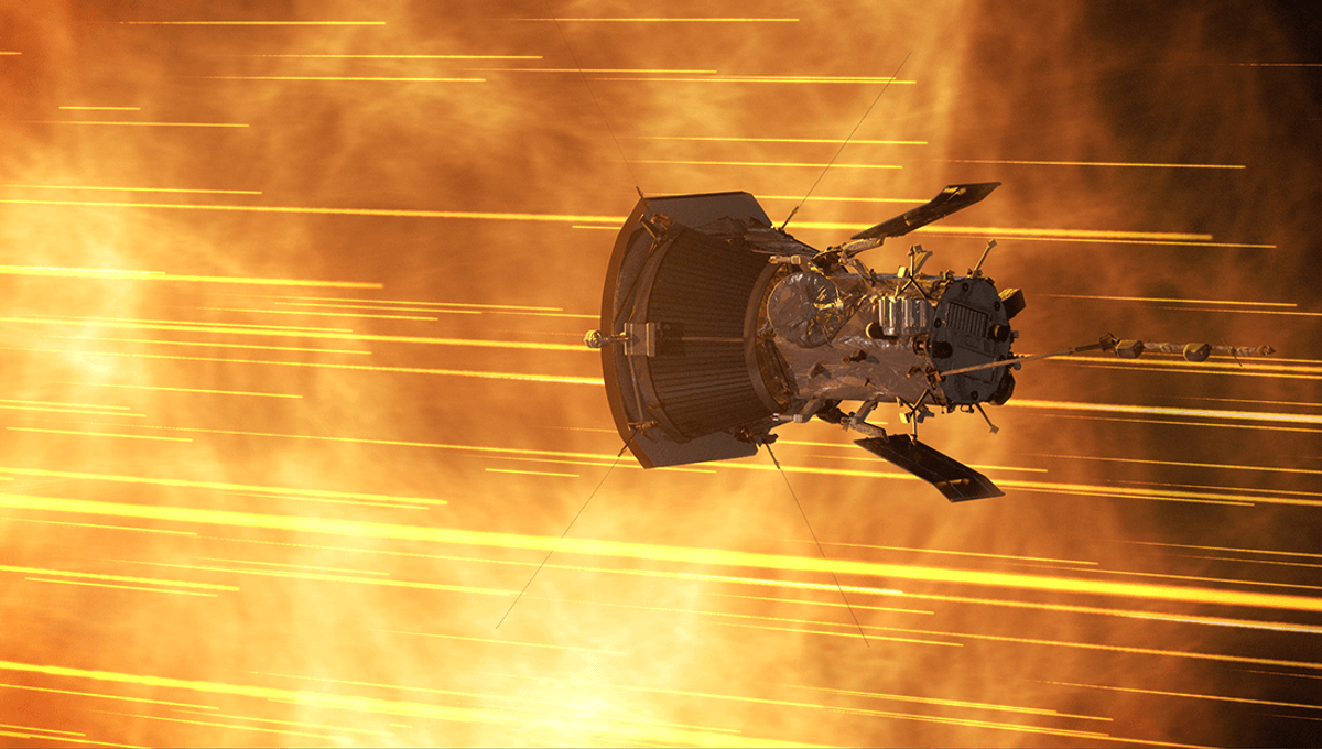 Featured image for NASA's Parker Solar Probe Reveals Sun's Helicity Barrier