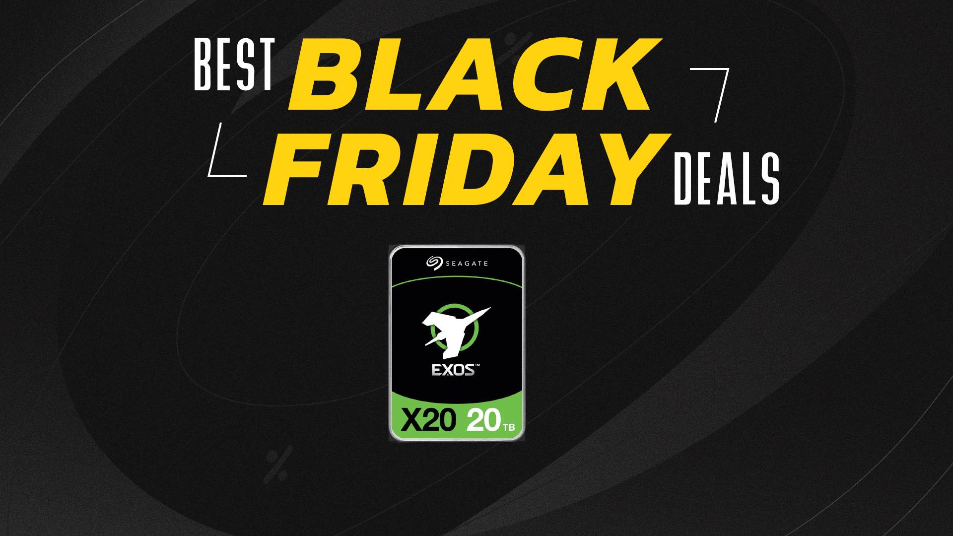 Massive Black Friday Deals on High-Capacity Hard Drives: Up to 60% off!