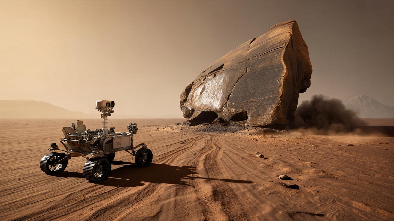 Featured image for NASA Rover's Mars Photos Spark Rumors of a Fiero with a Rocket Engine
