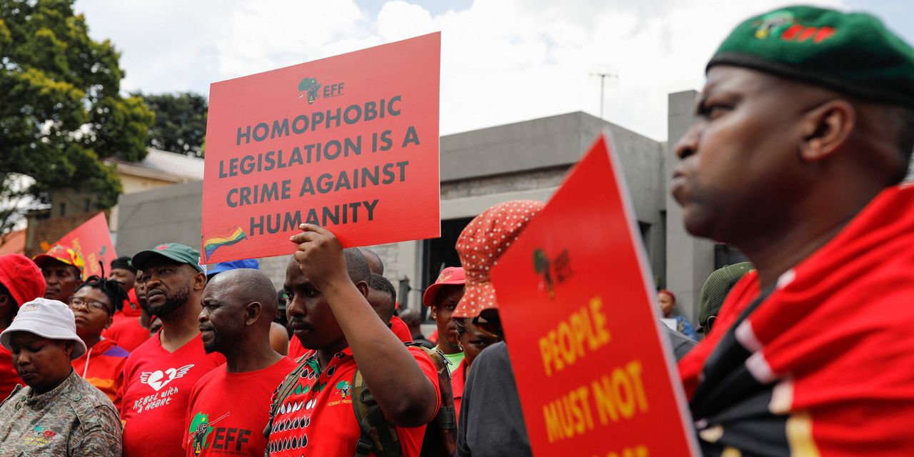 Biden Condemns Uganda's Anti-LGBTQ Law.