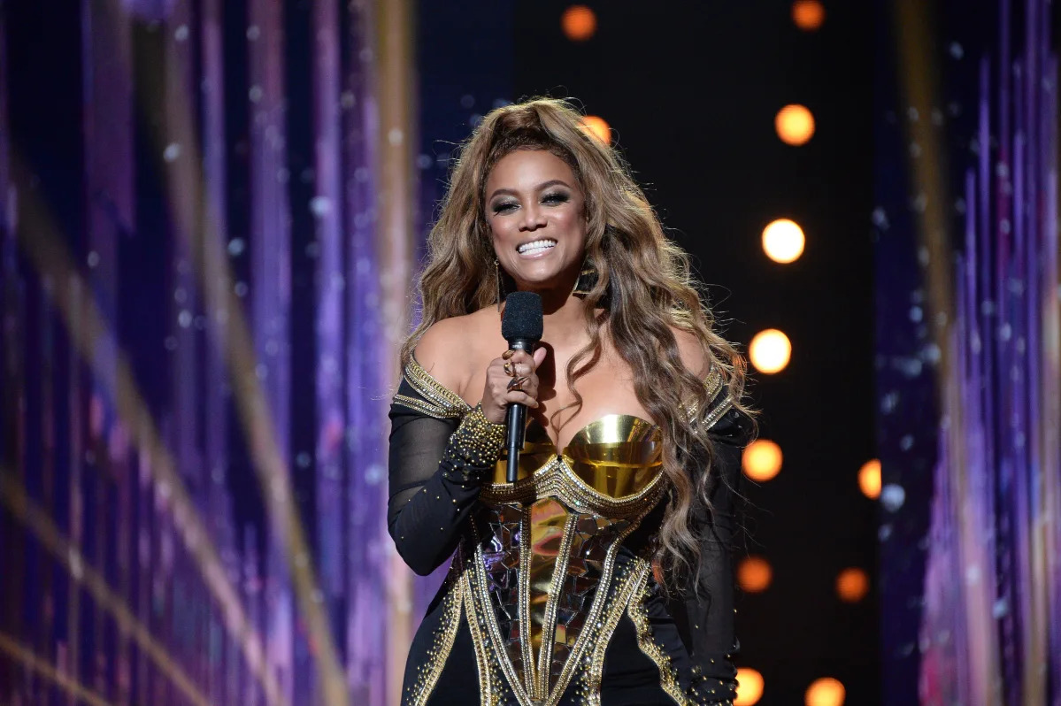 Featured image for Tyra Banks announces departure from hosting Dancing With the Stars.