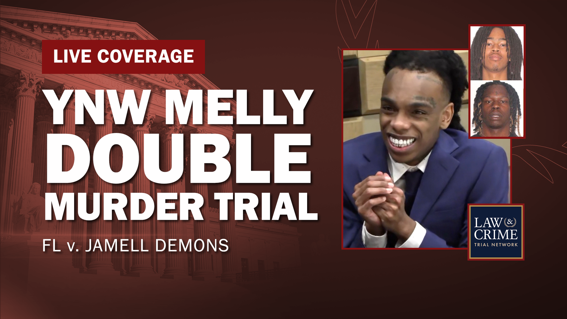 Featured image for Updates on YNW Melly's Double Murder Trial: Testimony, Stress, and Denials.