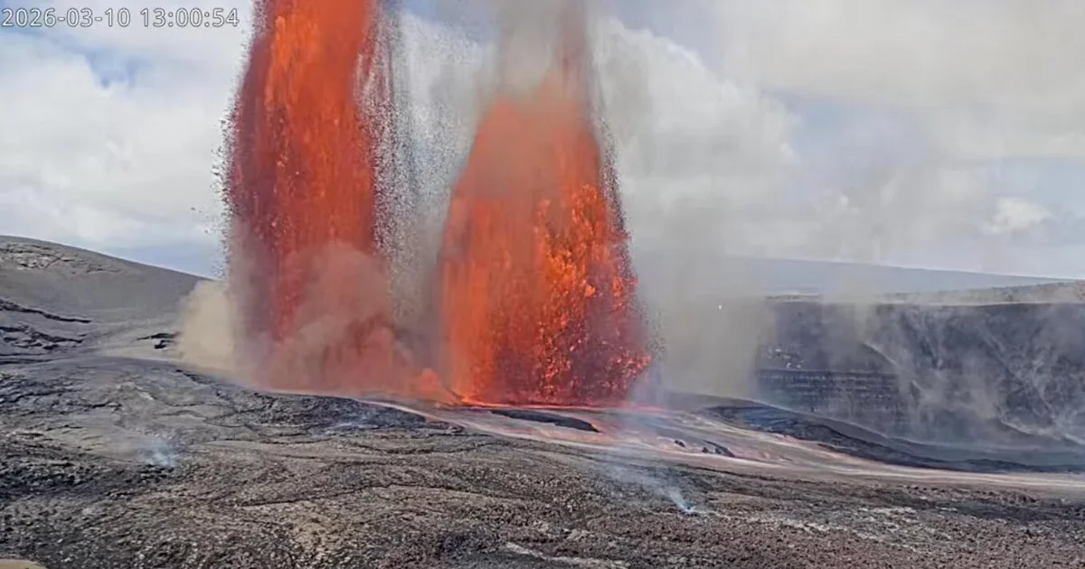 Kilauea Eruption Sparks 1,000-Foot Lava Fountains and Ash Warnings