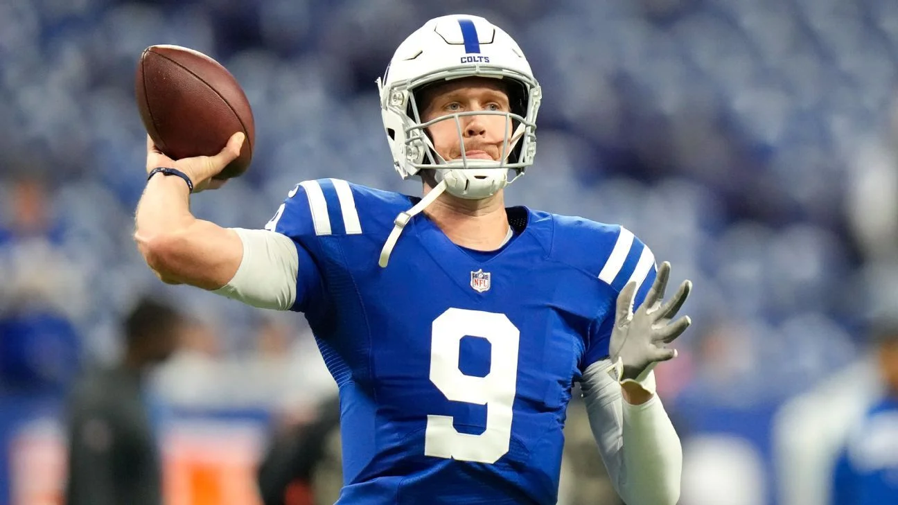 Colts part ways with QB Nick Foles and sign 7 draft picks.
