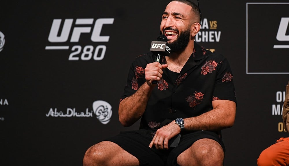 UFC 286: Muhammad calls out 'coward' Covington.