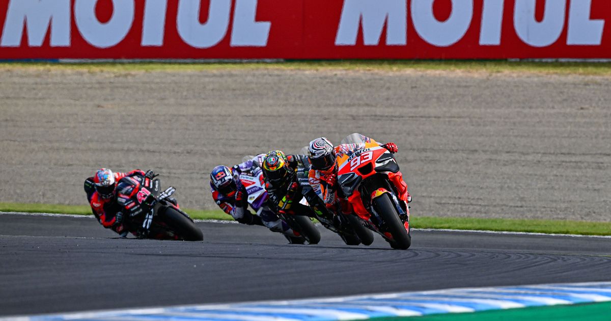 "Intense Racing and Dramatic Crashes at MotoGP™ Tissot Sprint in Japan"
