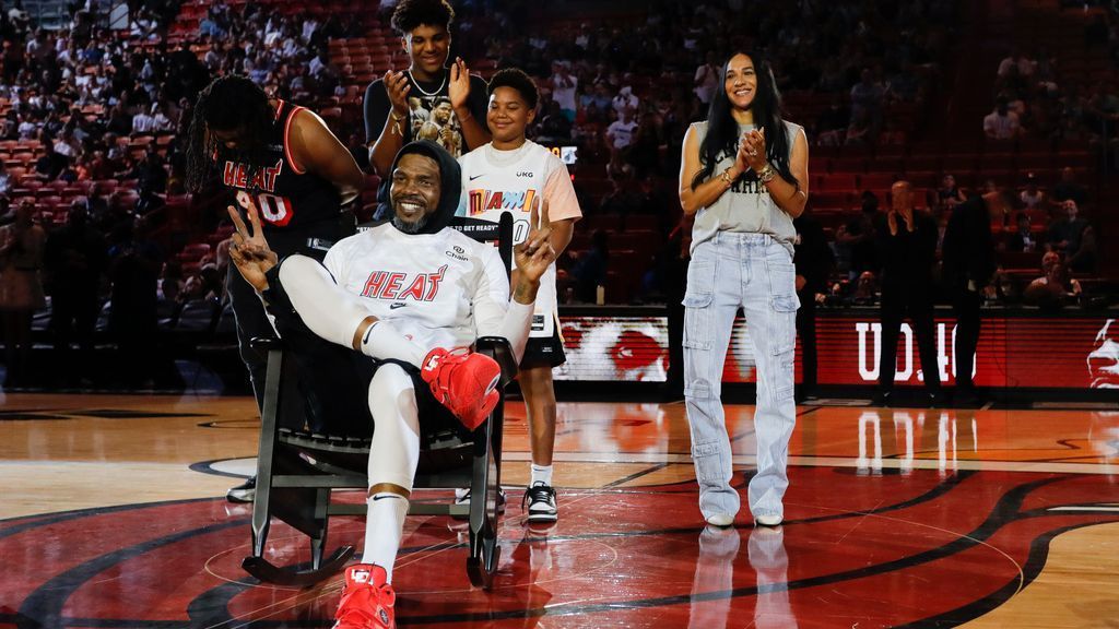 Featured image for Miami Heat's Udonis Haslem Leaves a Lasting Impact on Team Spirit and Support.