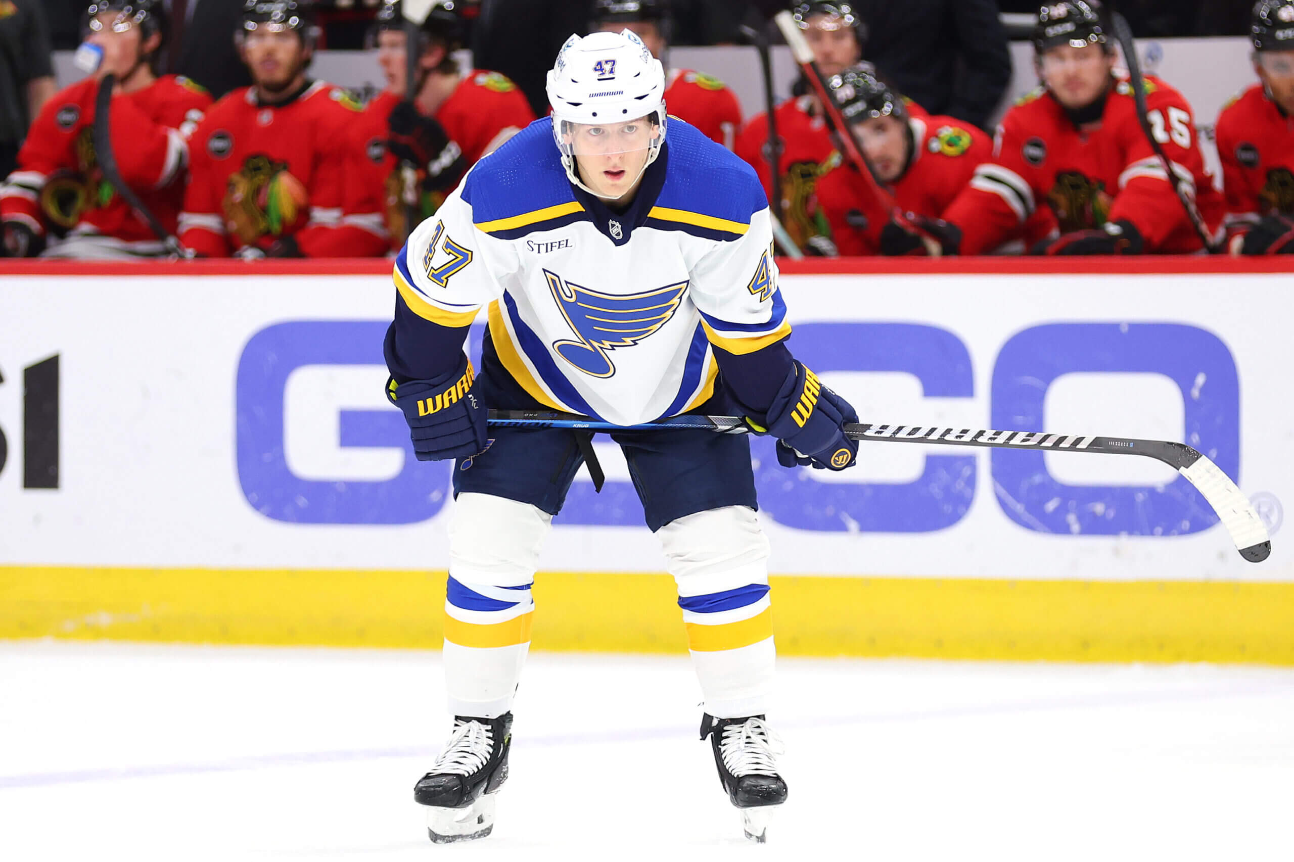 Featured image for Blues' Torey Krug May Miss Season Due to Pre-Arthritic Ankle Condition