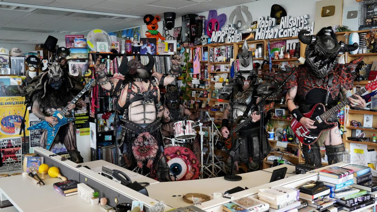 GWAR's Epic Tiny Desk Concert Leaves NPR in Hysterics