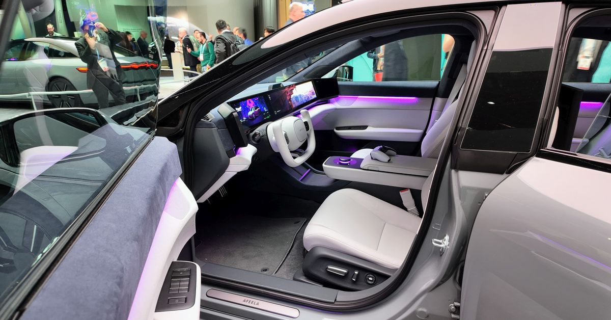 Featured image for "Sony's Afeela EV Concept: Gaming, Mobility, and More at CES 2024"