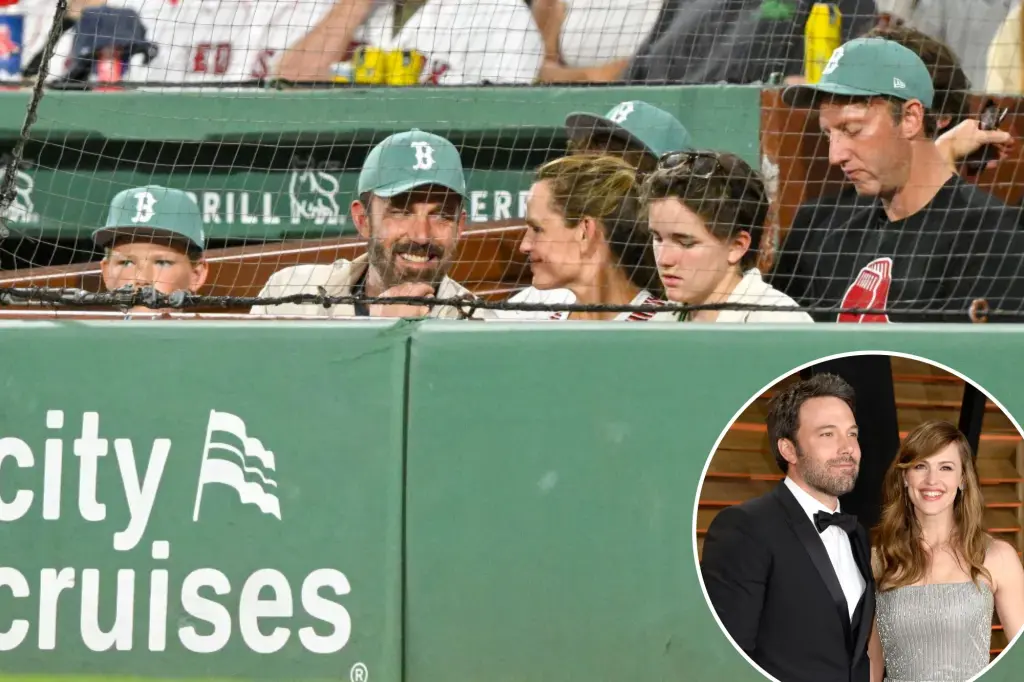 Featured image for Ben Affleck and Jennifer Garner Enjoy Family Night at Red Sox Game